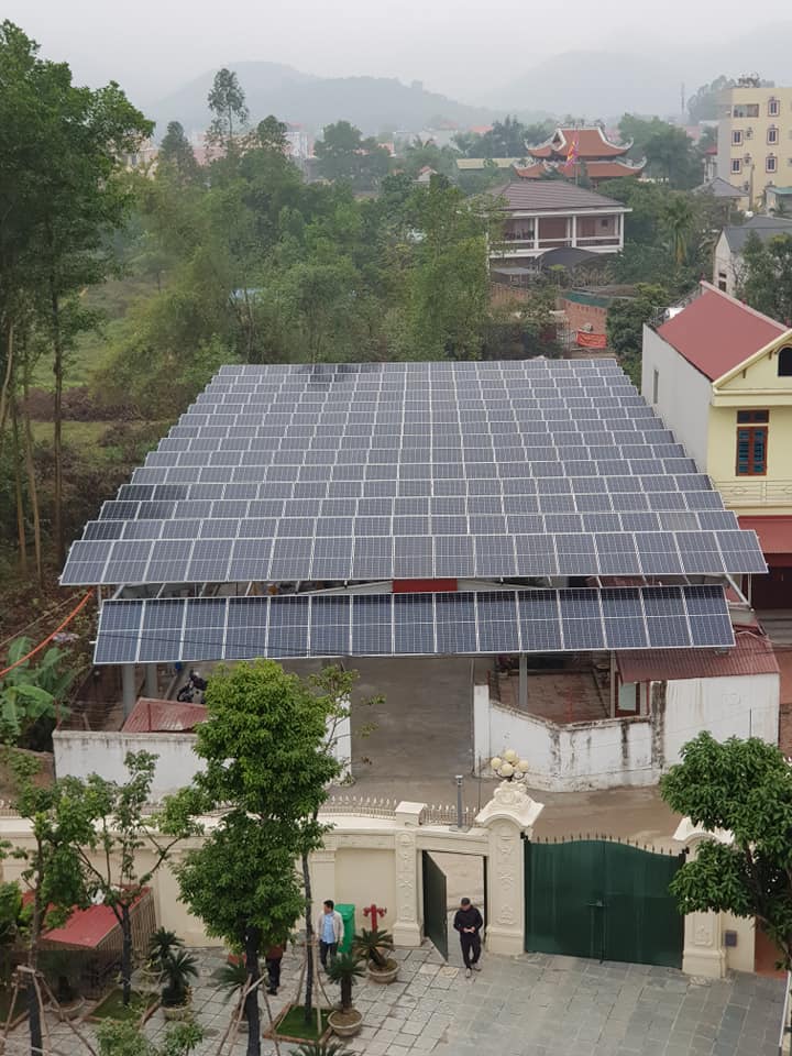  Dự án điện mặt trời 158kwp Trang trại Sóc Sơn Hà Nội
